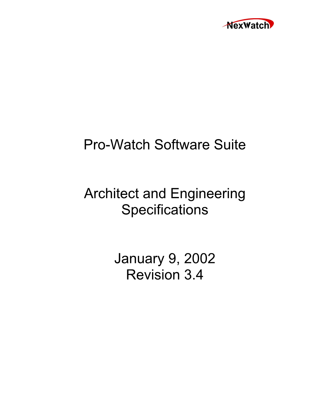 Pro-Watch Software Suite