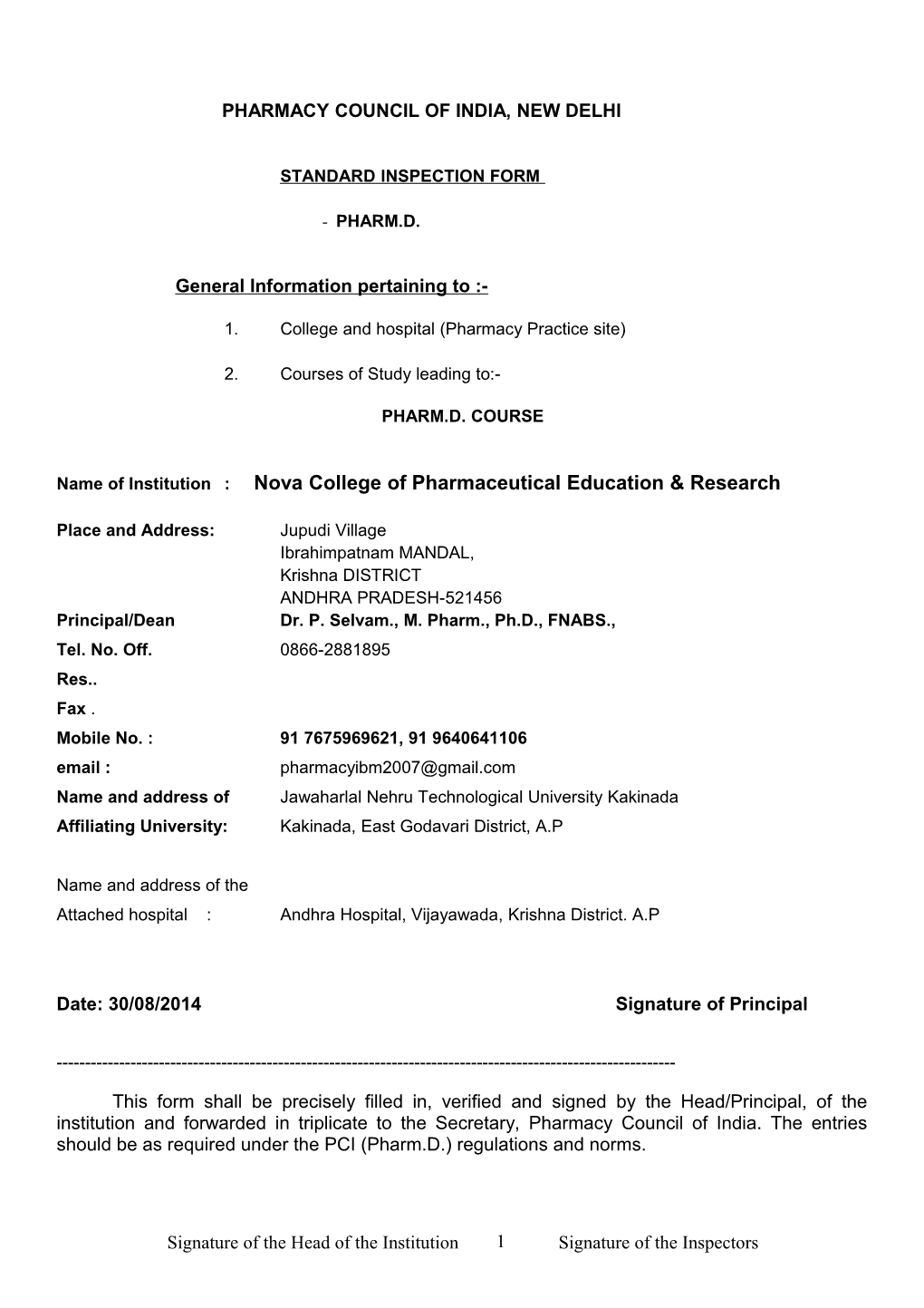 Scheme for Obtaining Permission Of