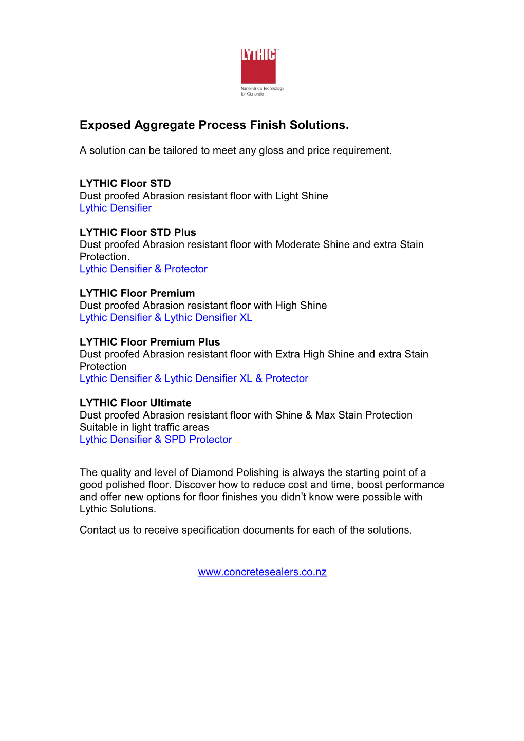 Exposed Aggregate Process Finish Solutions