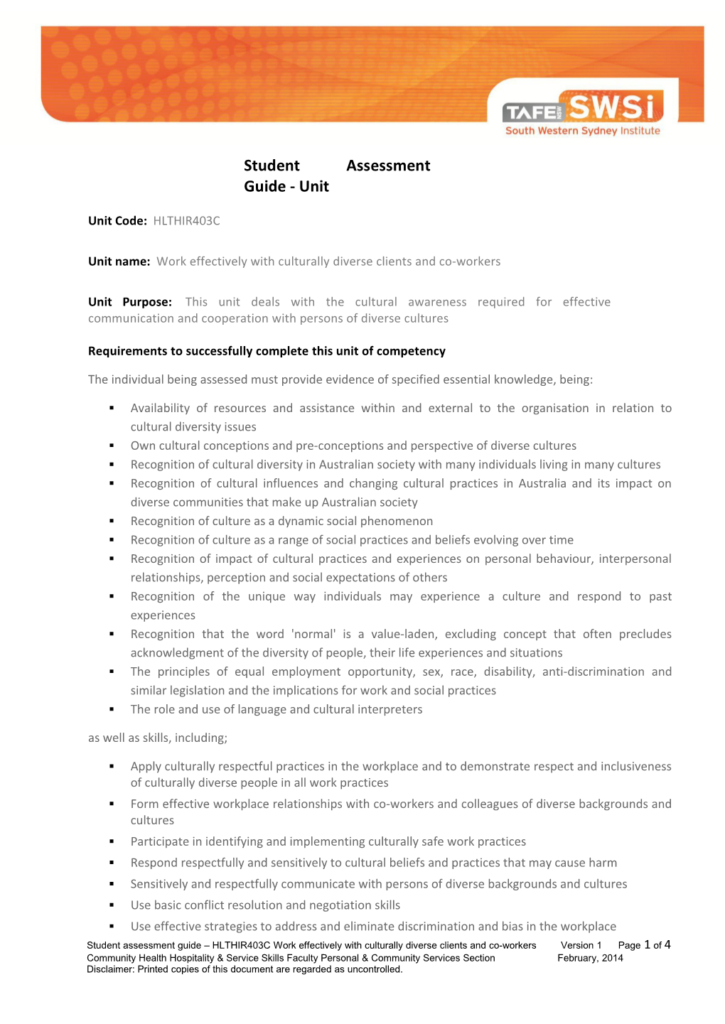 Studentassessmentguide-Unit