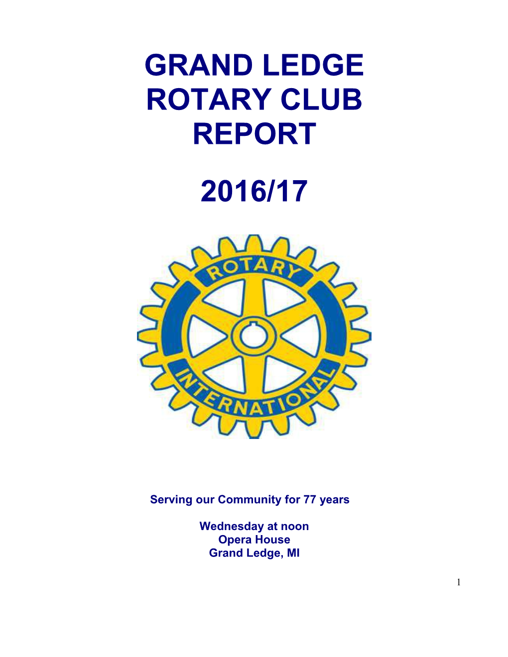 The Objects of Rotary