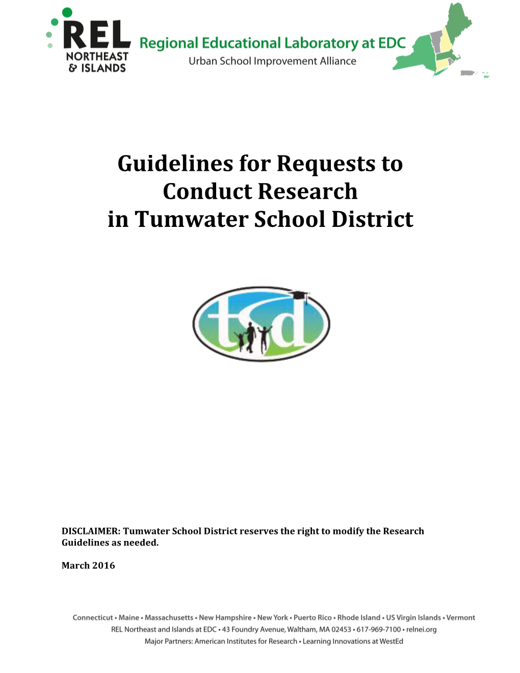 Guidelines for Requests To
