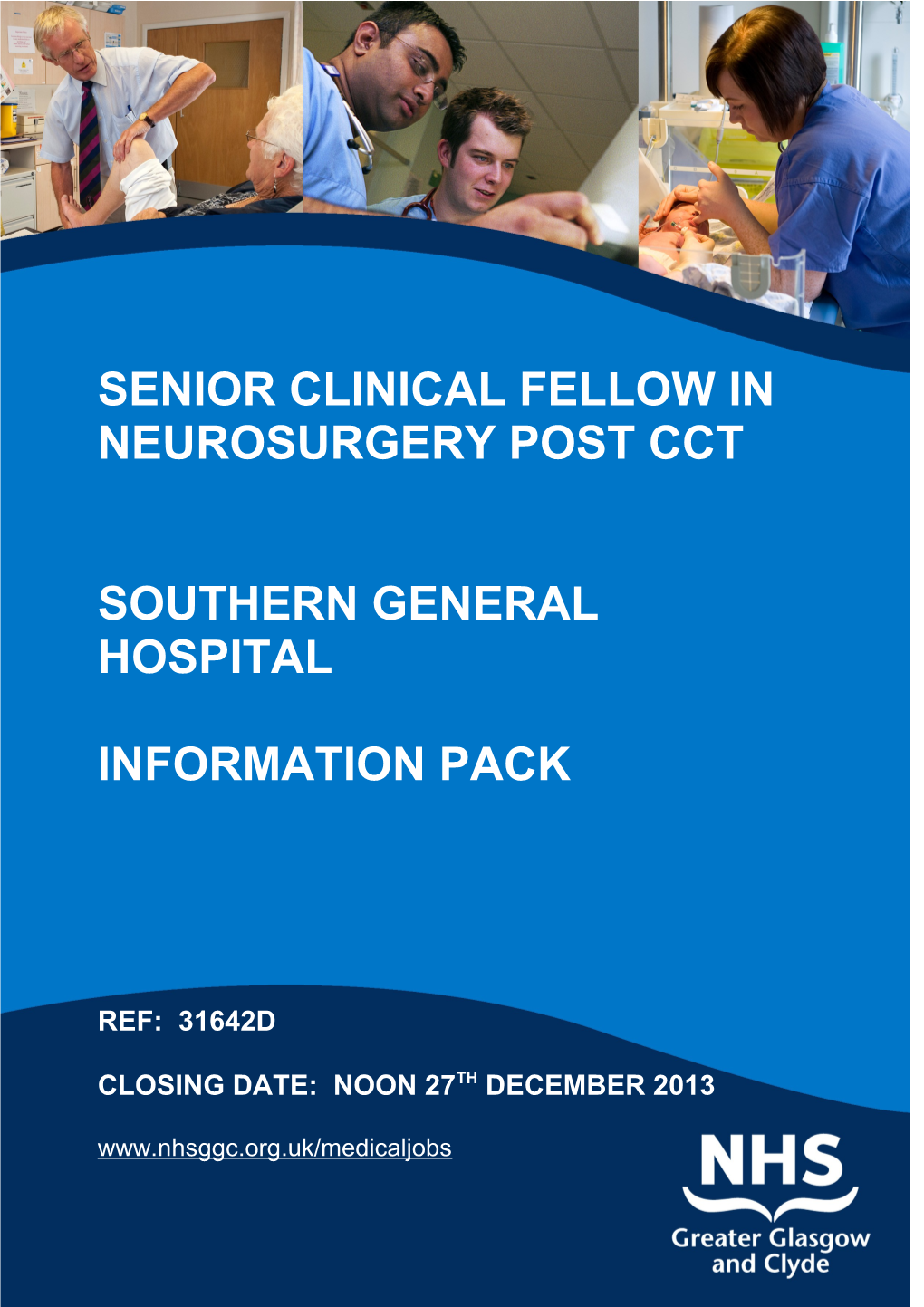 Senior Clinical Fellow in Neurosurgery Post Cct