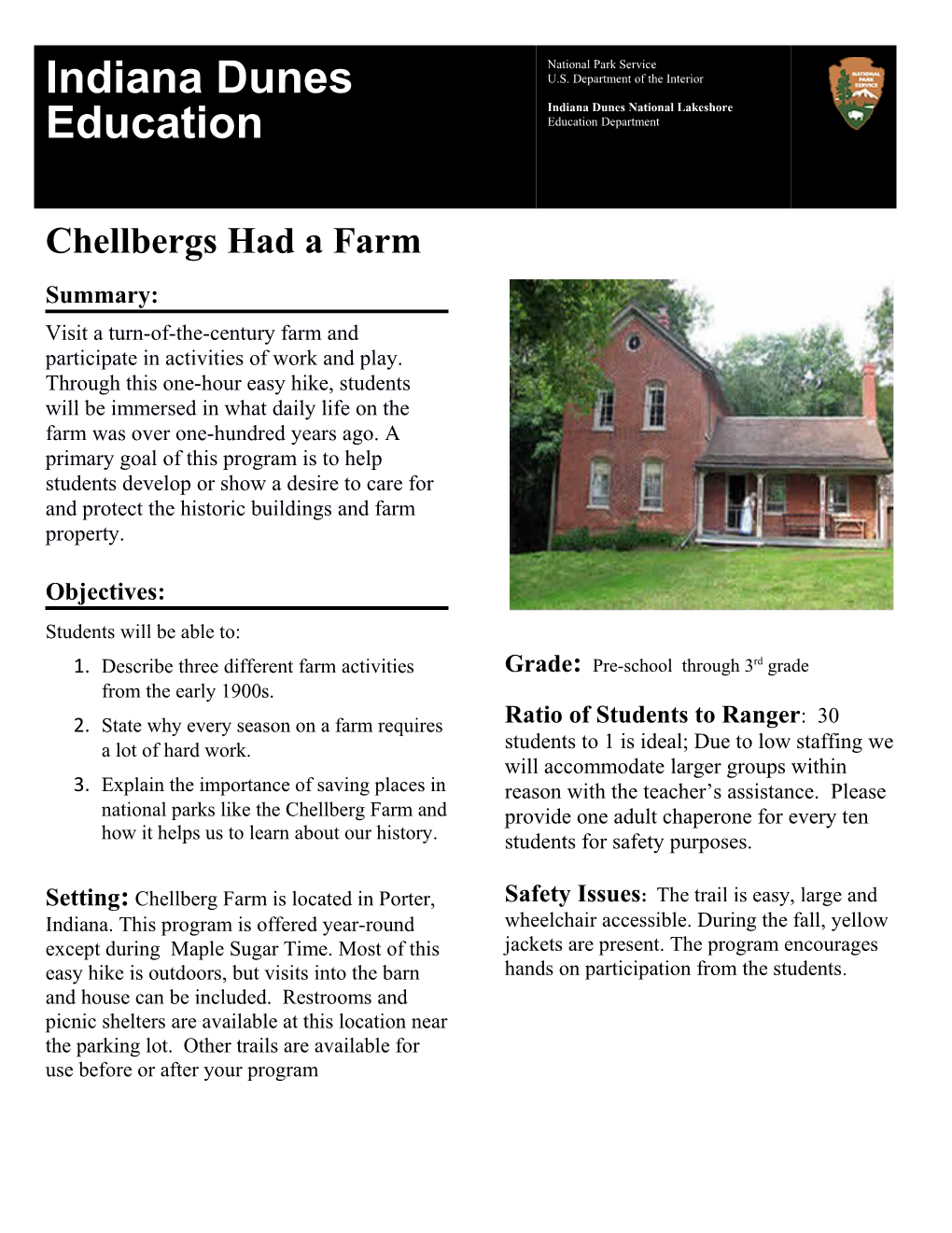 Chellbergs Had a Farm