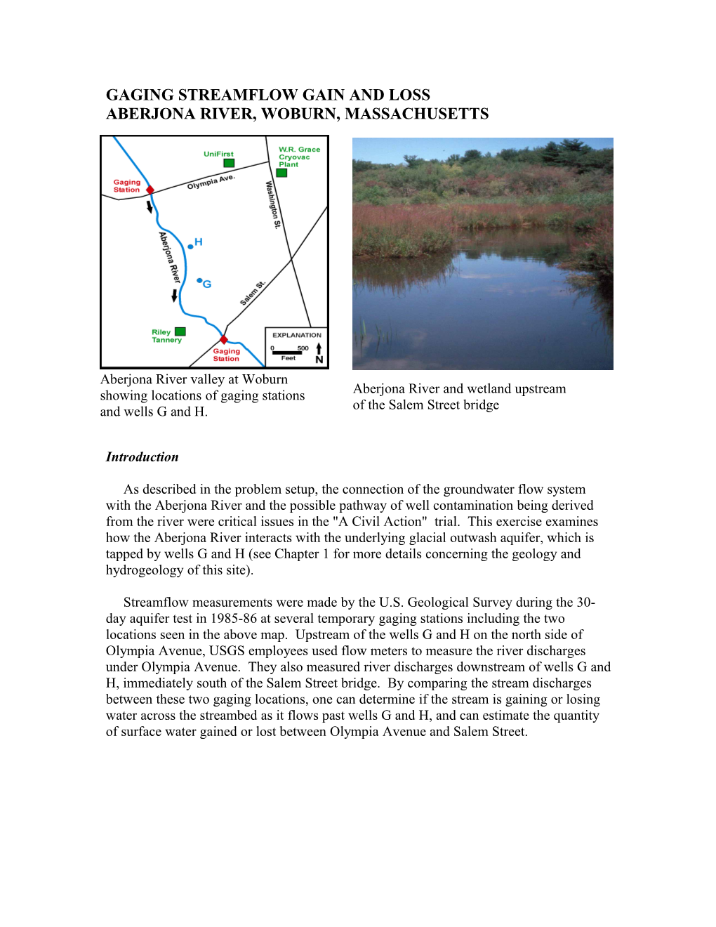 Gaging Streamflow Gain and Loss