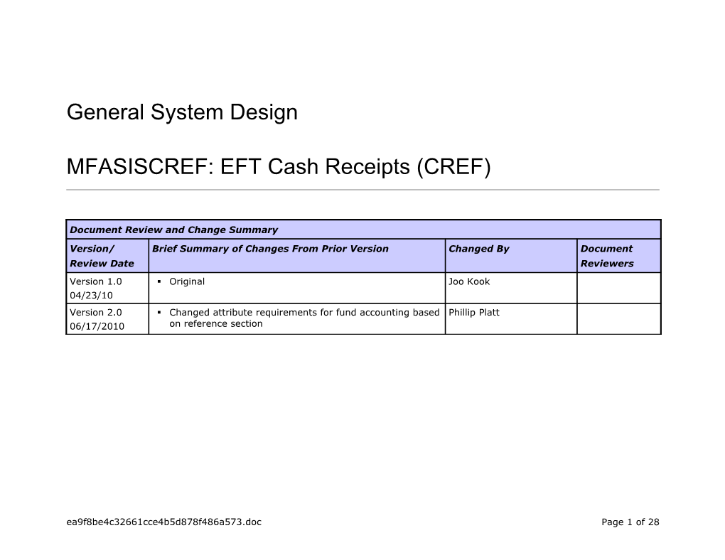 GAX General Design Document