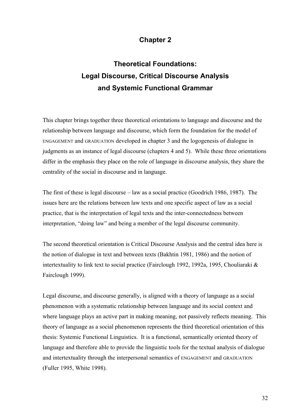 Legal Discourse, Critical Discourse Analysis