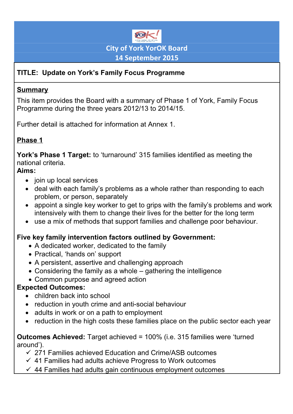 Children S Planning Partnership Board