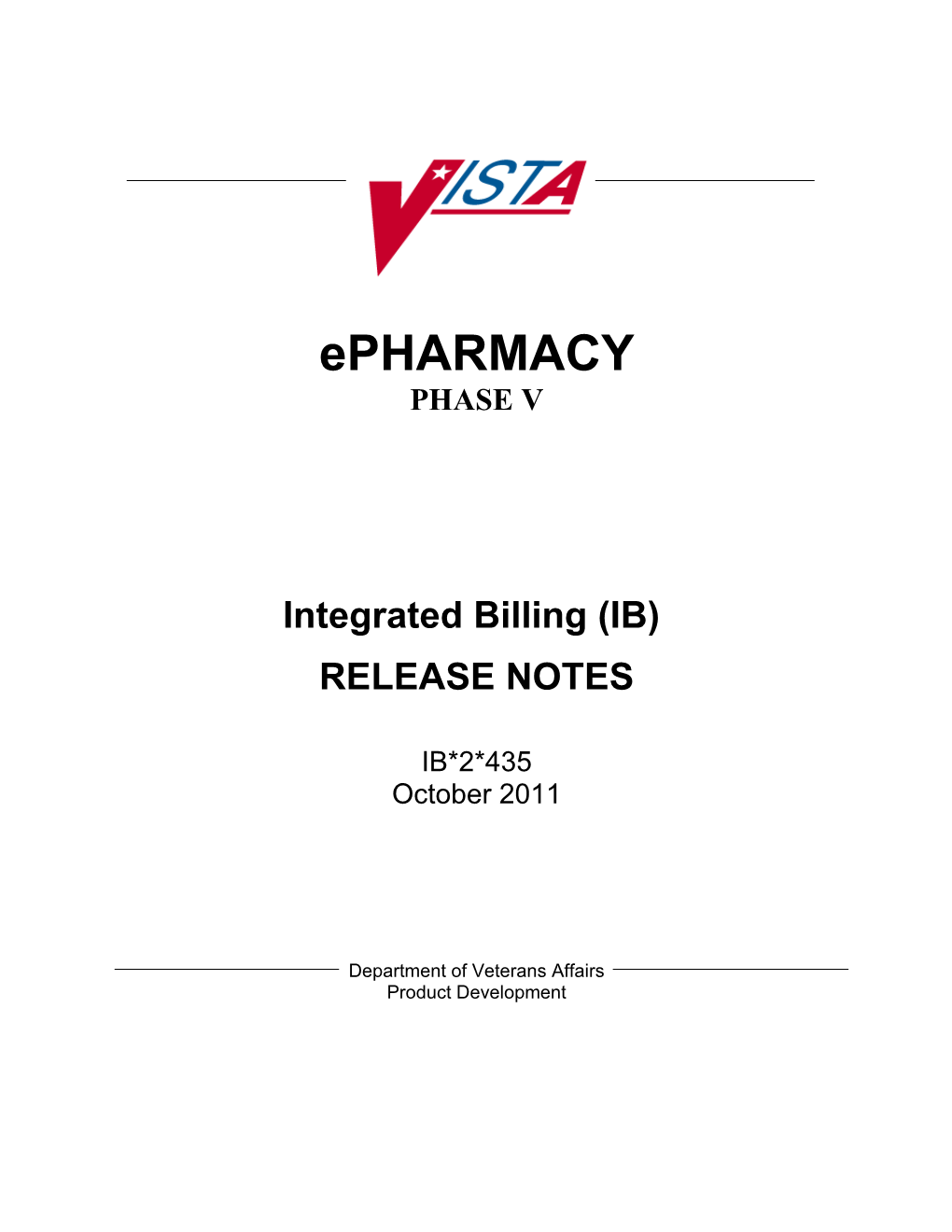Integrated Billing (IB)