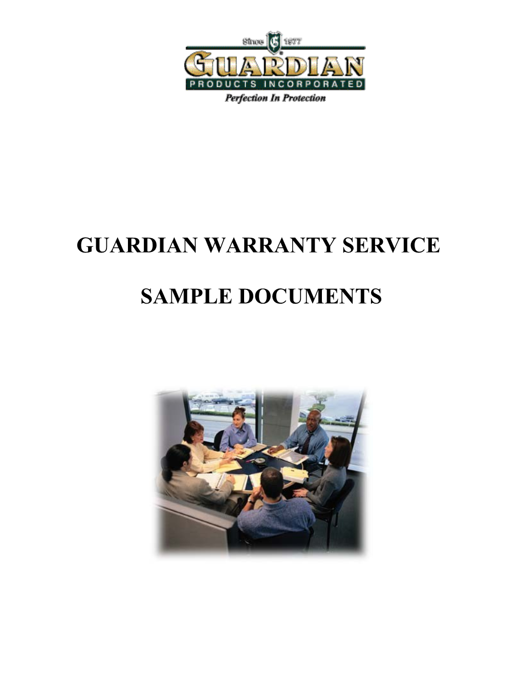 Guardian Warranty Service Process