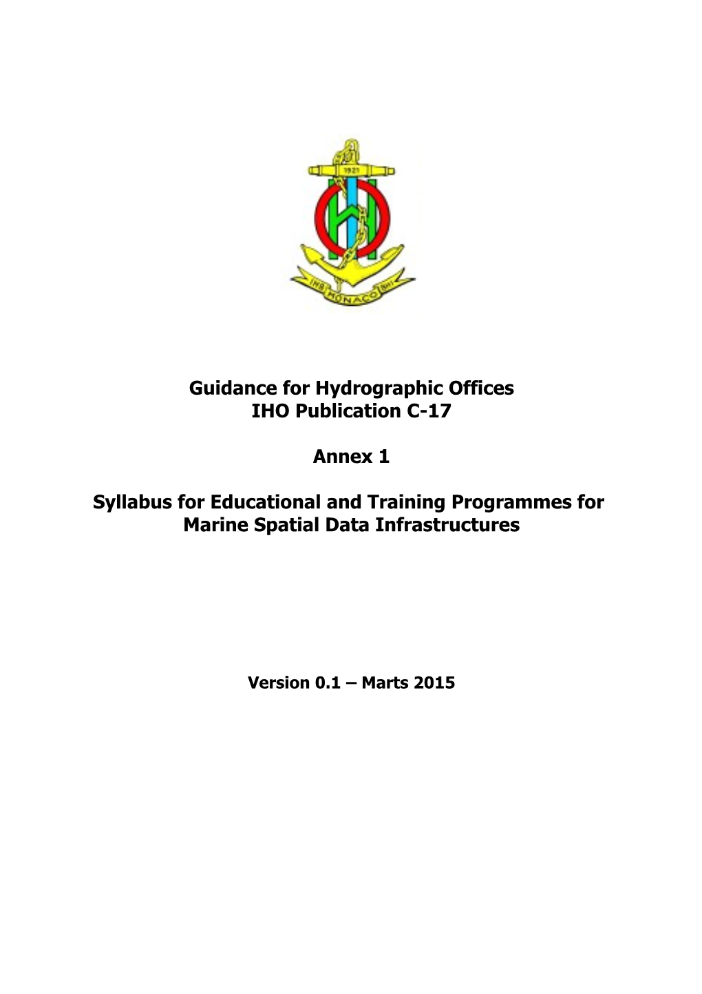 Guidance for Hydrographic Offices