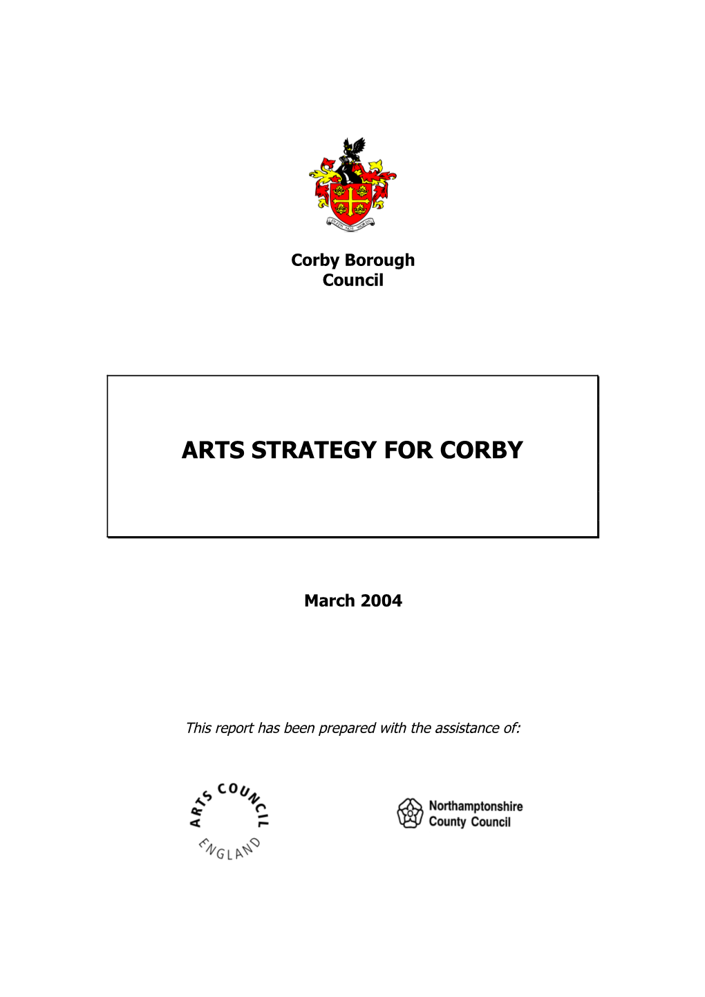 Corby Arts Strategy