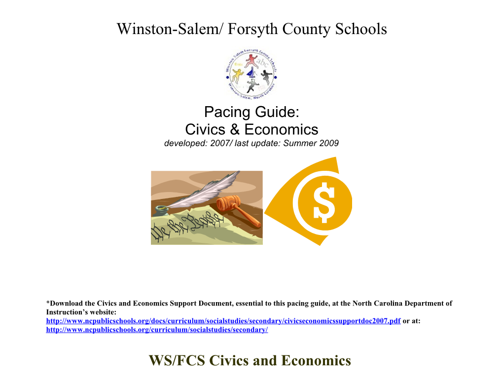 WS/FCS Civics and Economics