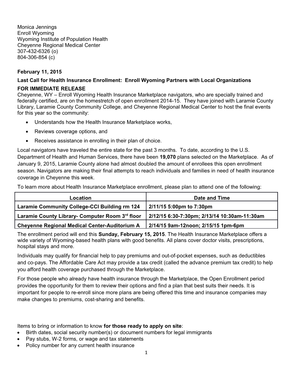 Wyoming Institute of Population Health