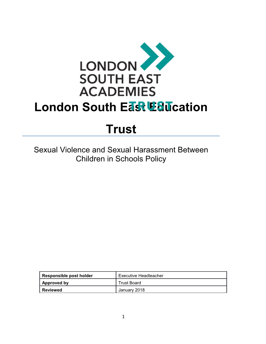 London South East Education Trust