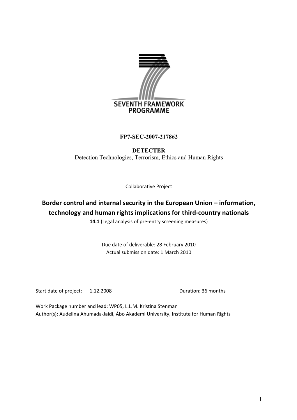 Surveillance and Interception Activities at the Southern Maritime Borders of the European Union