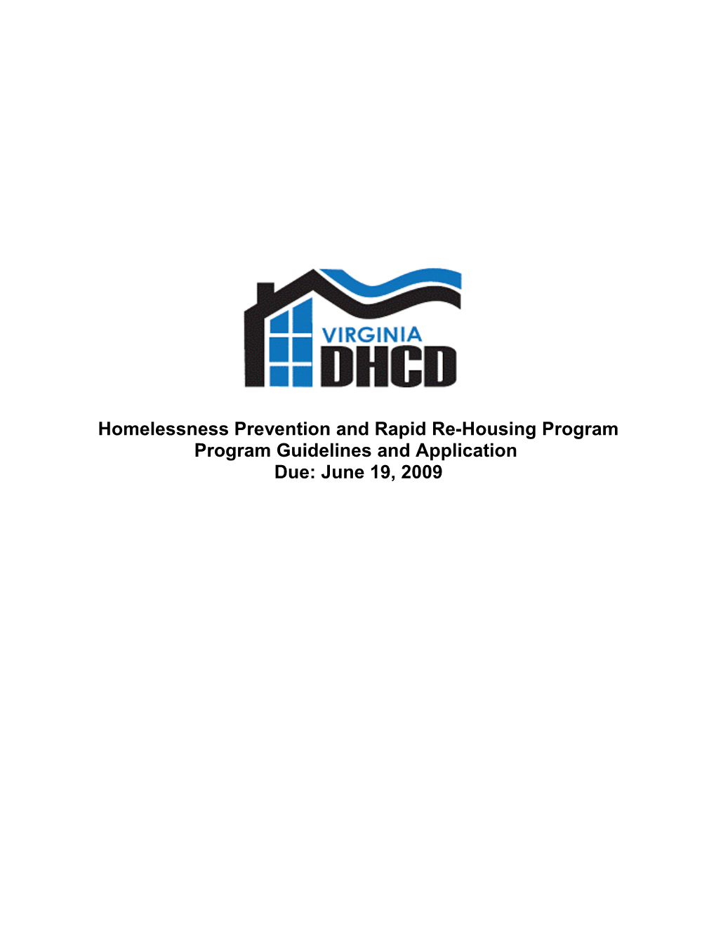 Homelessness Prevention and Rapid Re-Housing Program