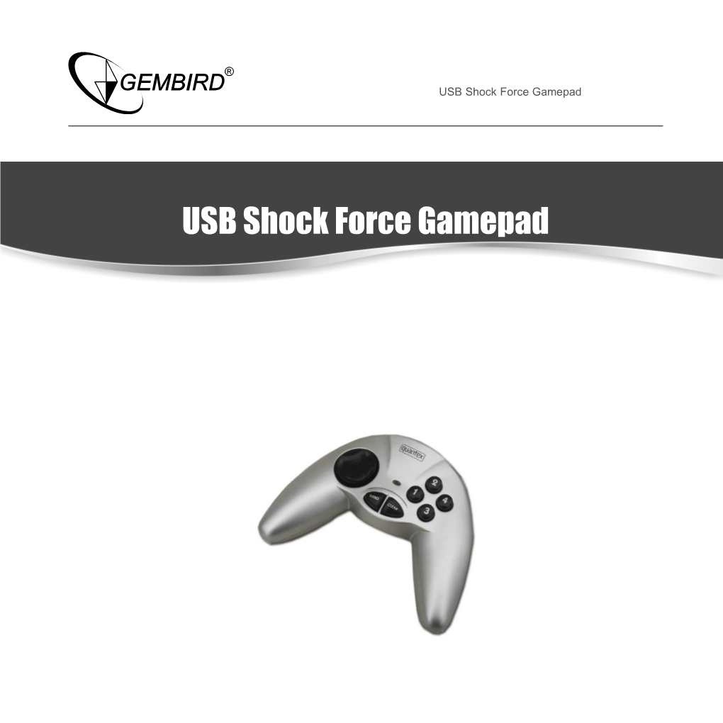 USB-V8 Steering Wheel Operation Manual