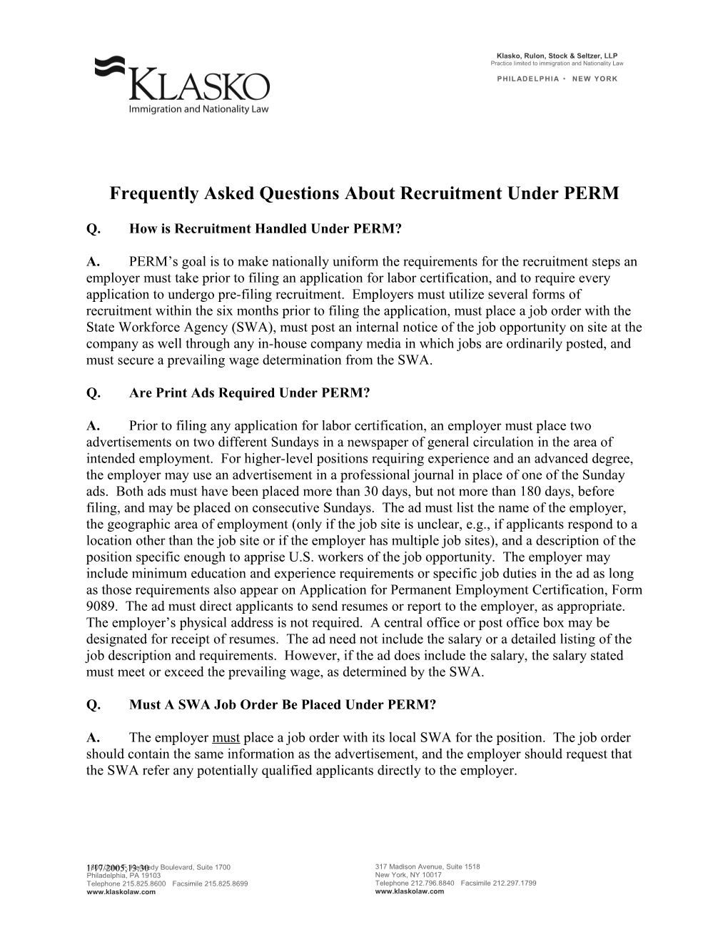 RRR/Frequentlyasked Questions About Recruitment Underperm (00059659;1)