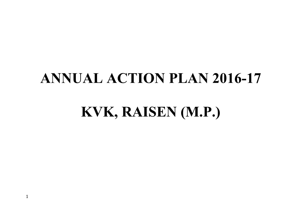 Annual Action Plan 2016-17
