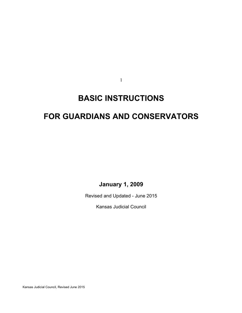For Guardians and Conservators