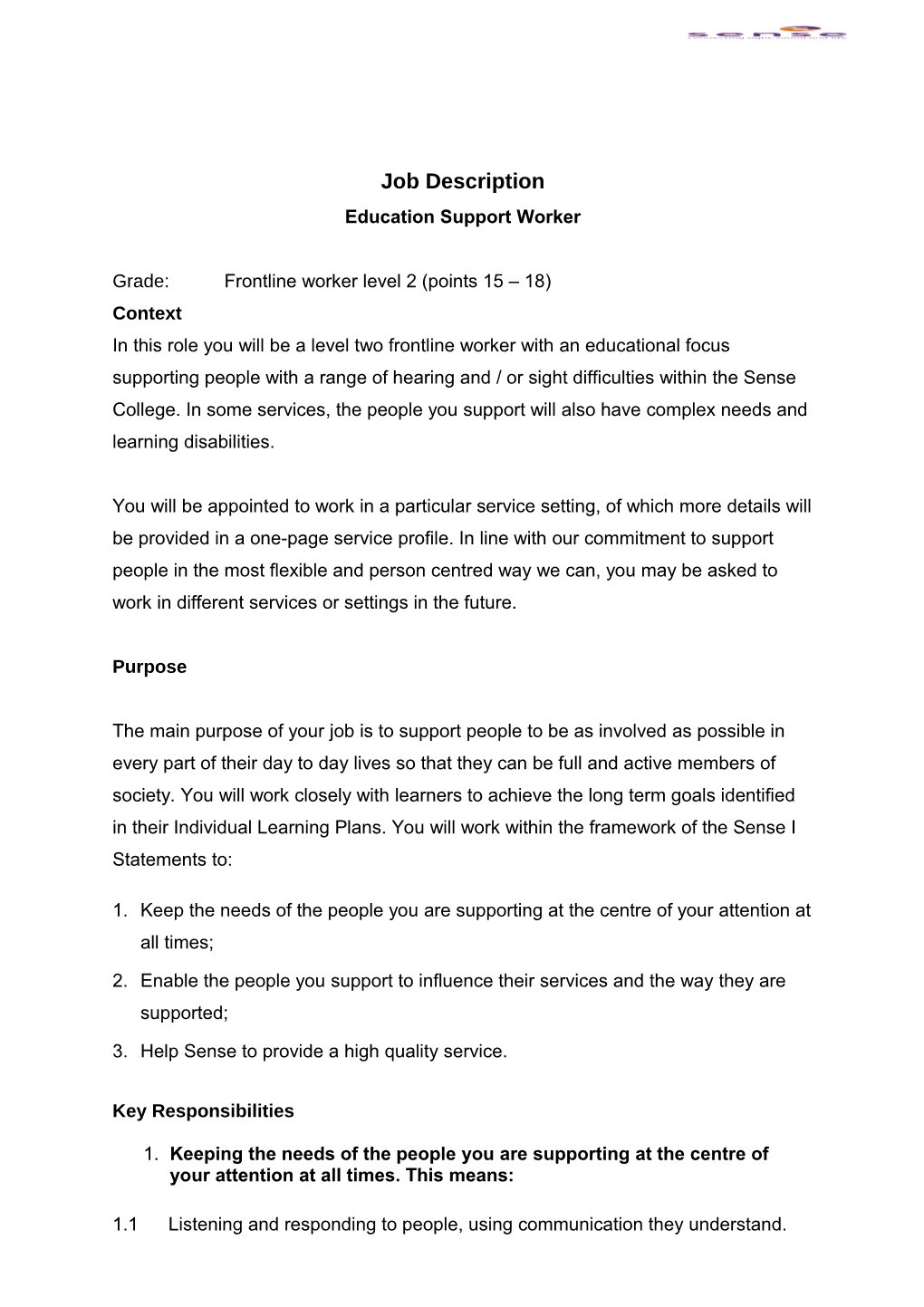 Education Support Worker