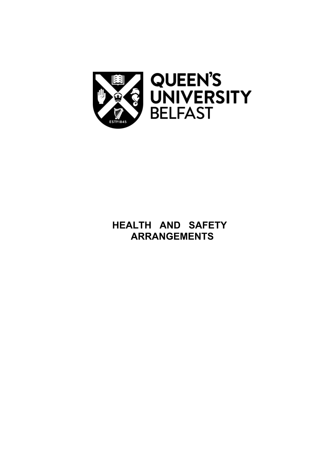Part 2: HEALTH and SAFETY ARRANGEMENTS