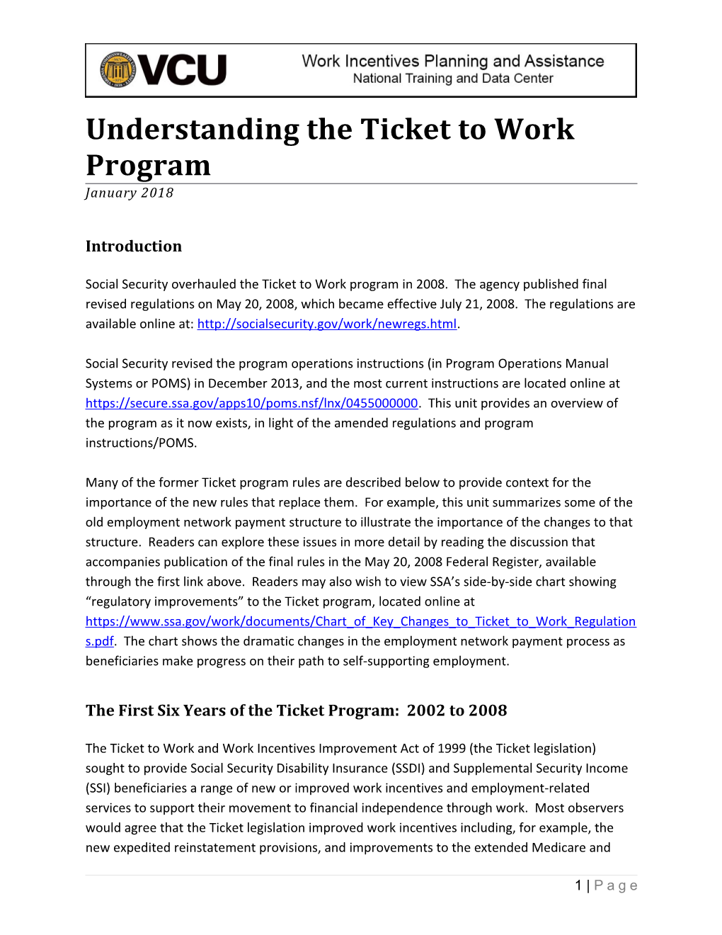Understanding the Ticket to Work Program