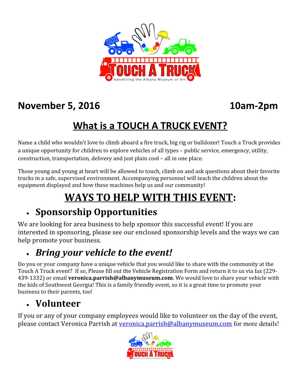 What Is a TOUCH a TRUCK EVENT?