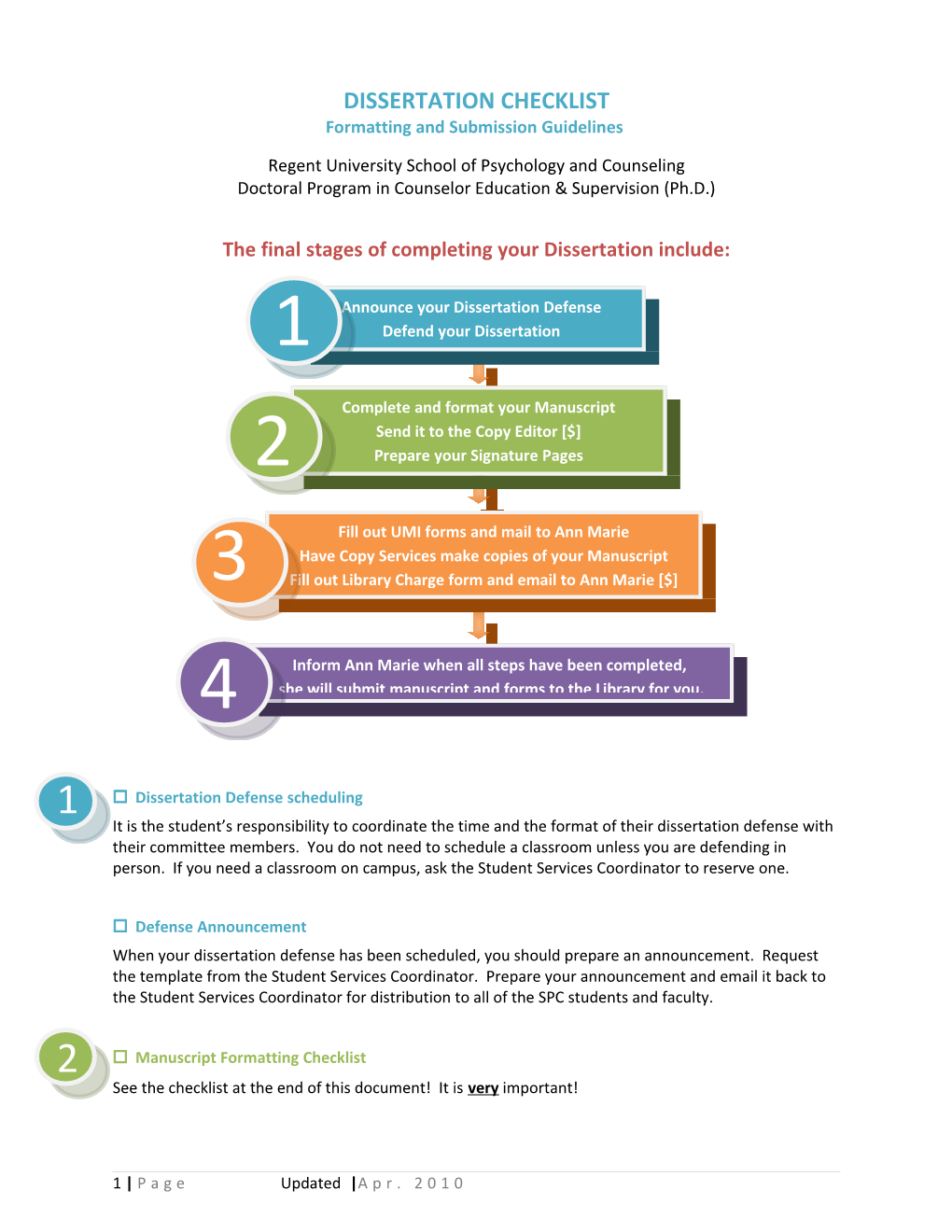 Formatting and Submission Guidelines