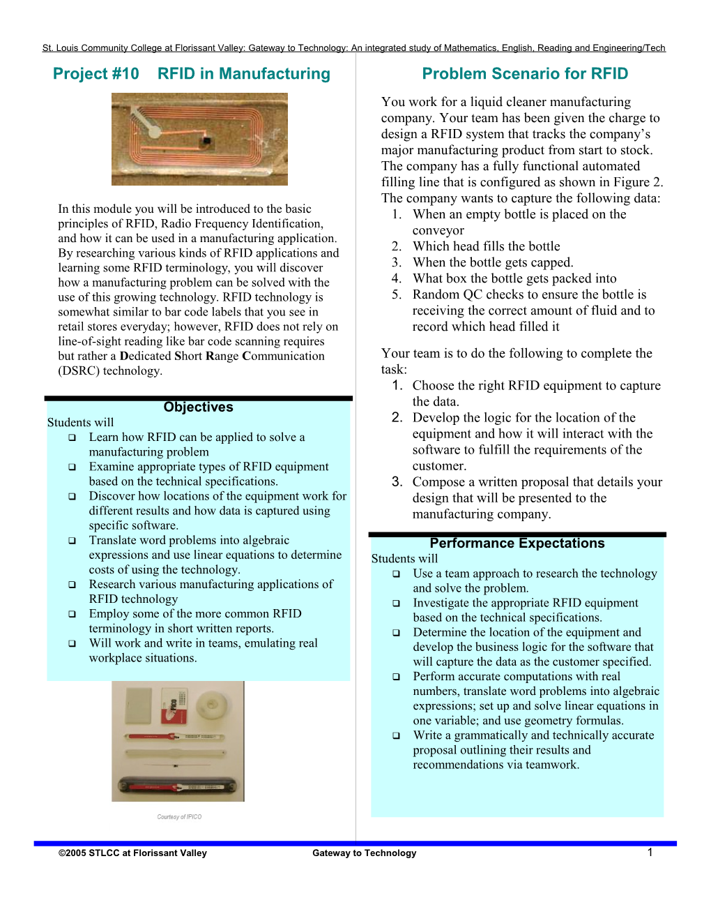 Student Handout: Project #3 Simple Machines