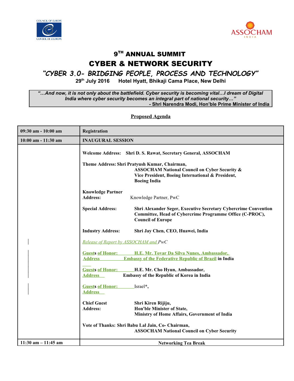 Cyber 3.0- Bridging People, Process and TECHNOLOGY