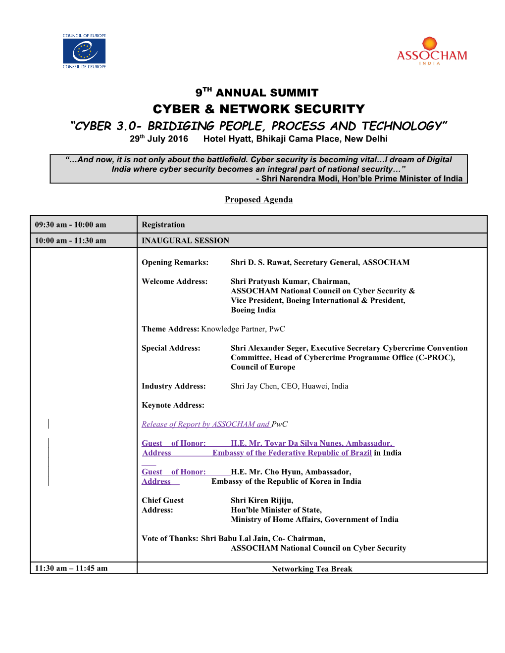 Cyber 3.0- Bridiging People, Process and TECHNOLOGY