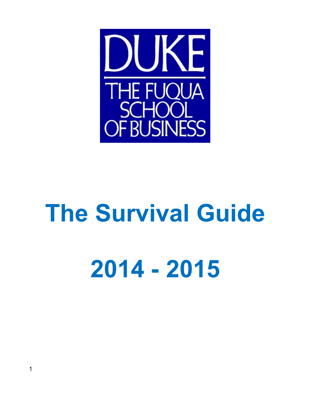 Fuqua Families Survival Guide 2004 V 1 1 .2