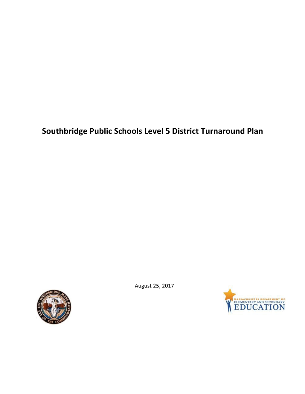 Southbridge Level 5 Turnaround Plan - English