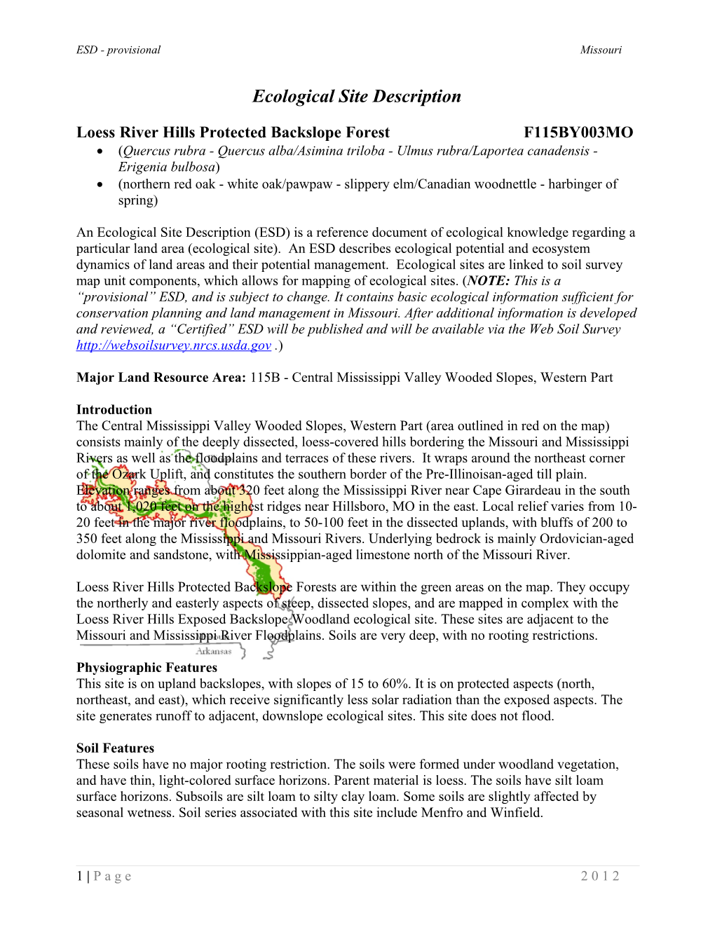 Loess River Hills Protected Backslope Forestf115by003mo