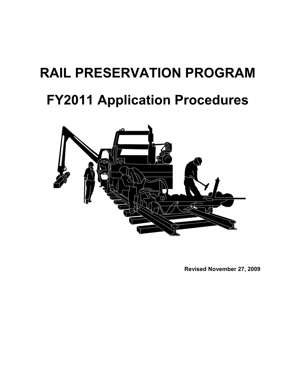 Rail Preservation Policy