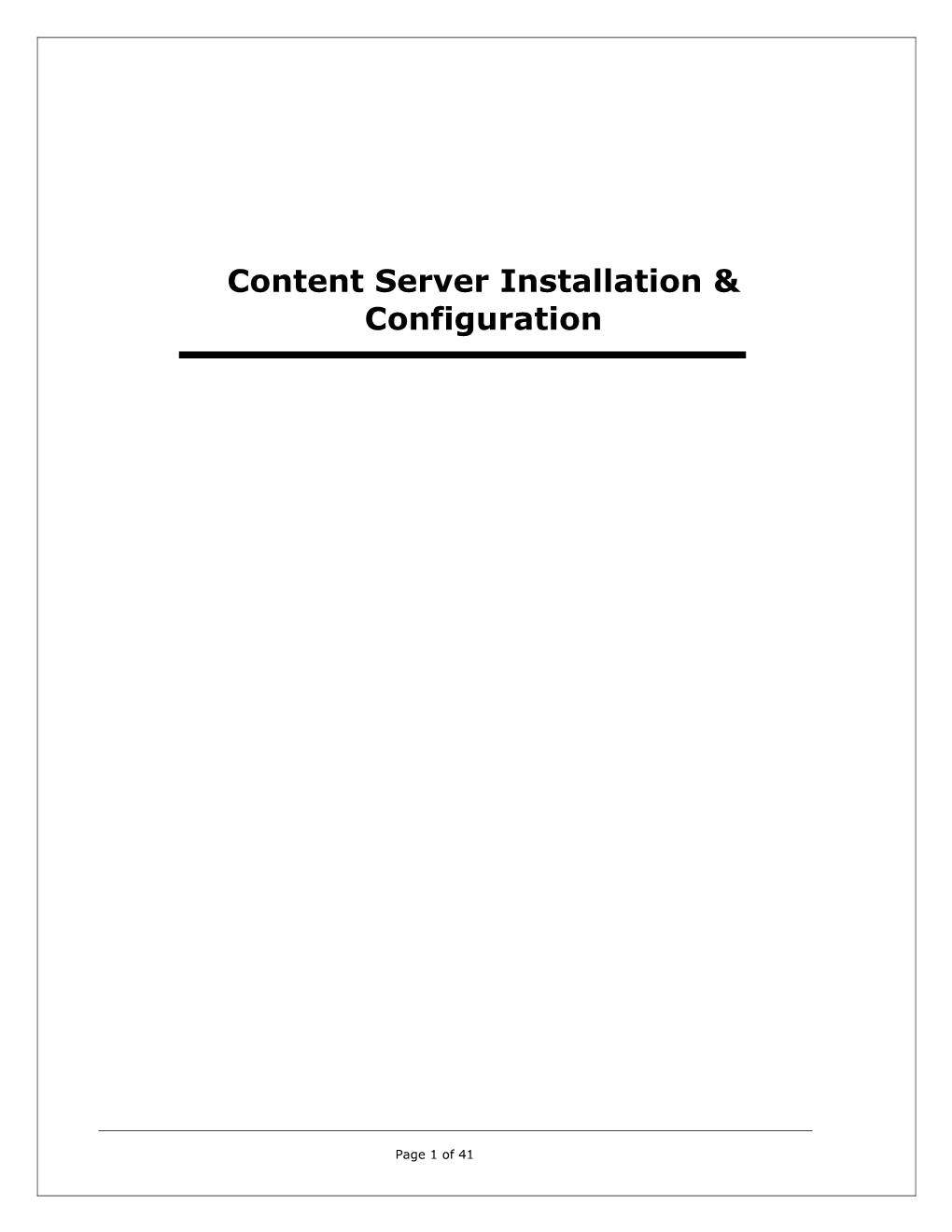 White Paper / Technical Paper - Template