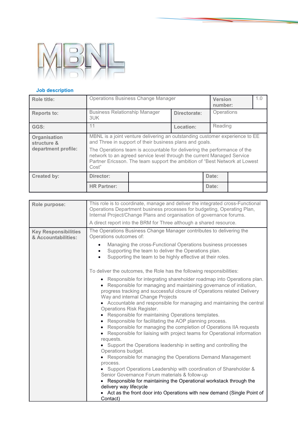 Managing the Cross-Functional Operations Business Processes