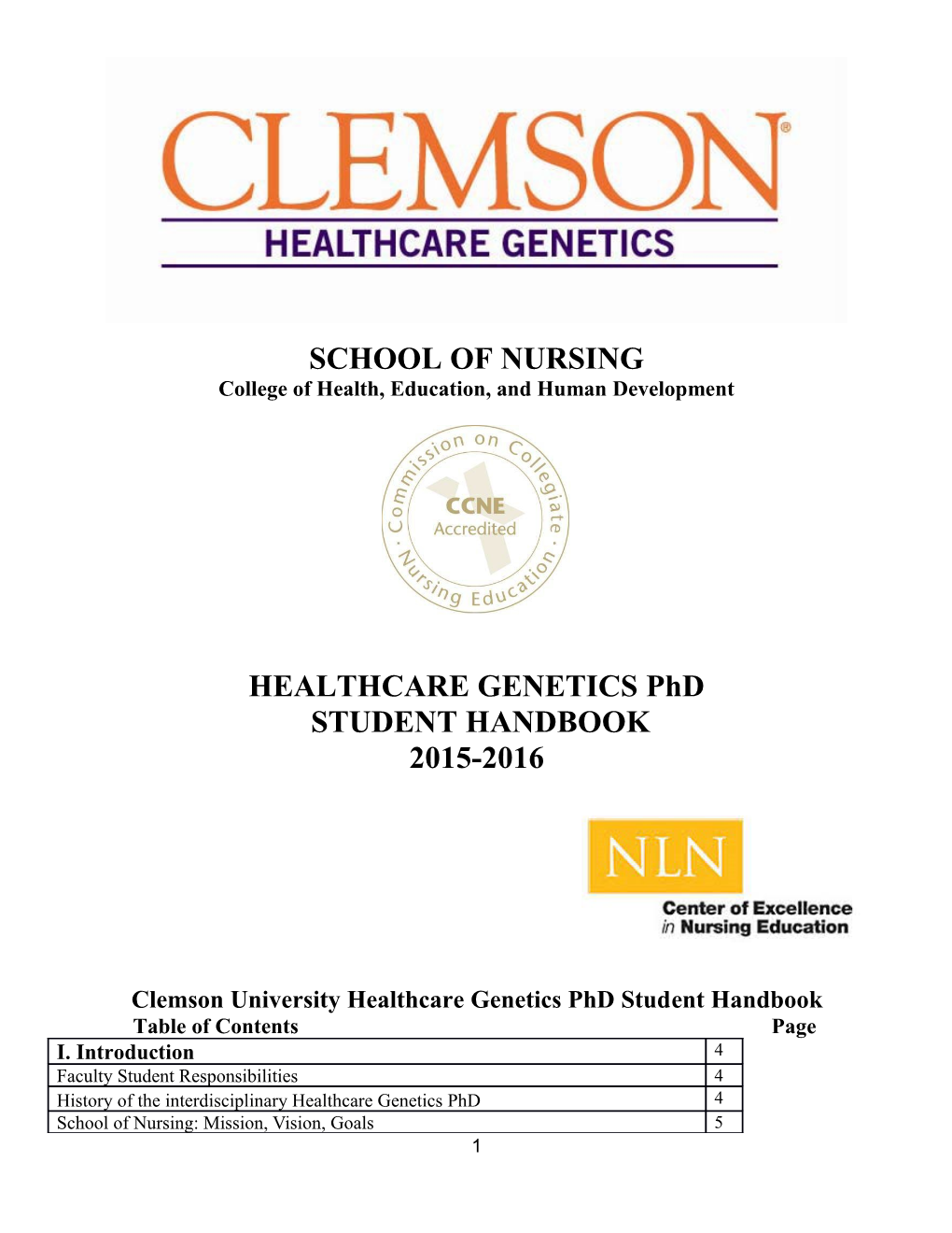 Doctoral Student Handbook-Hcg 2011