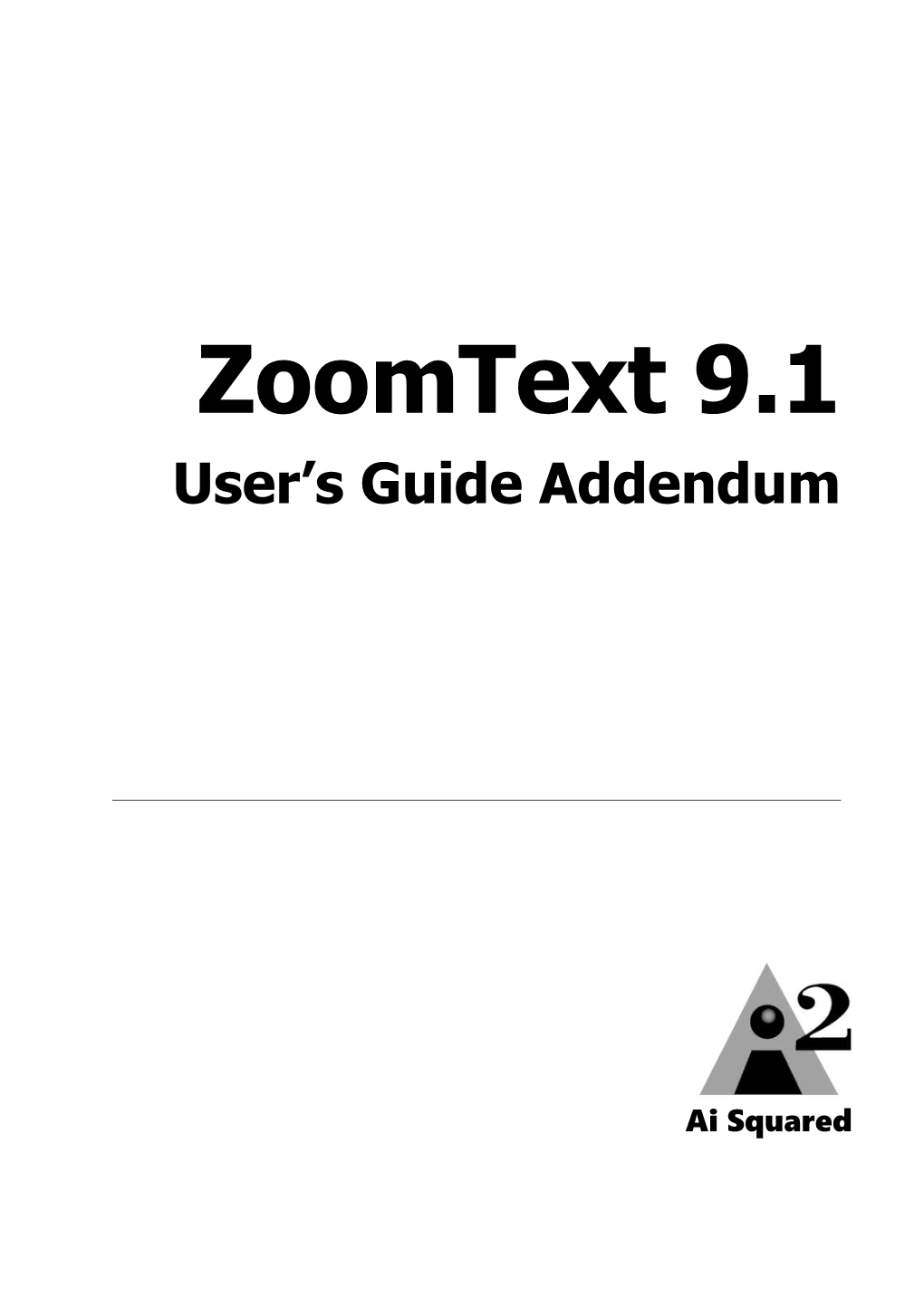 User S Guide Addendum