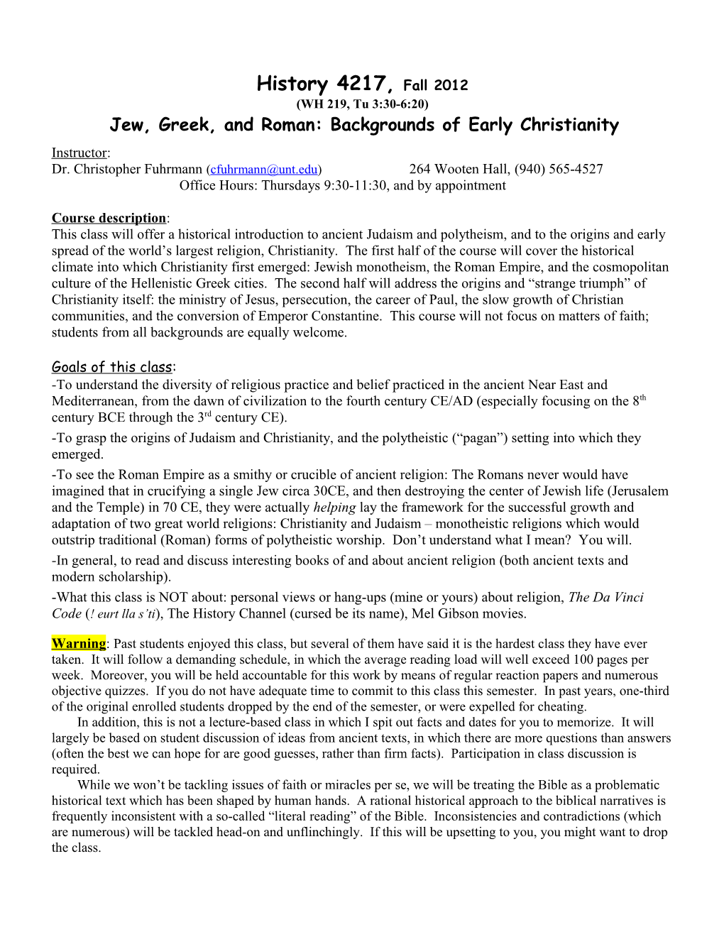 Jew, Greek, and Roman: Backgrounds of Early Christianity