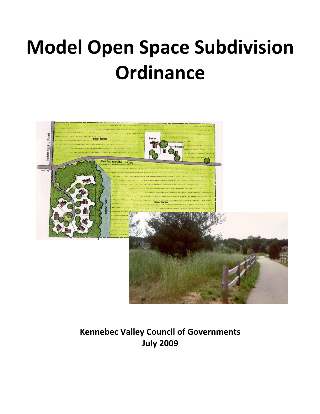 Model Open Space Subdivision Ordinance