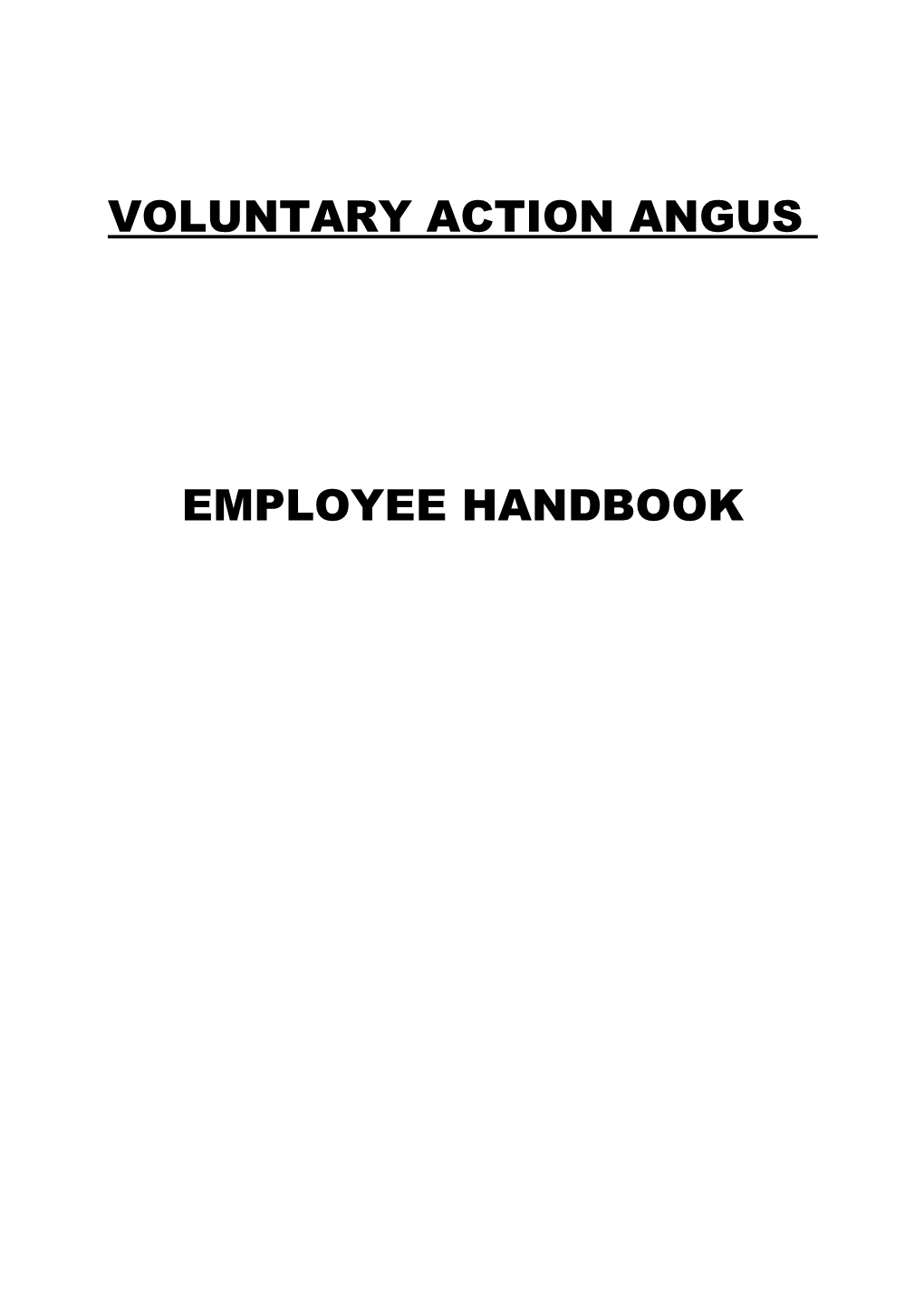 Voluntary Action Angus