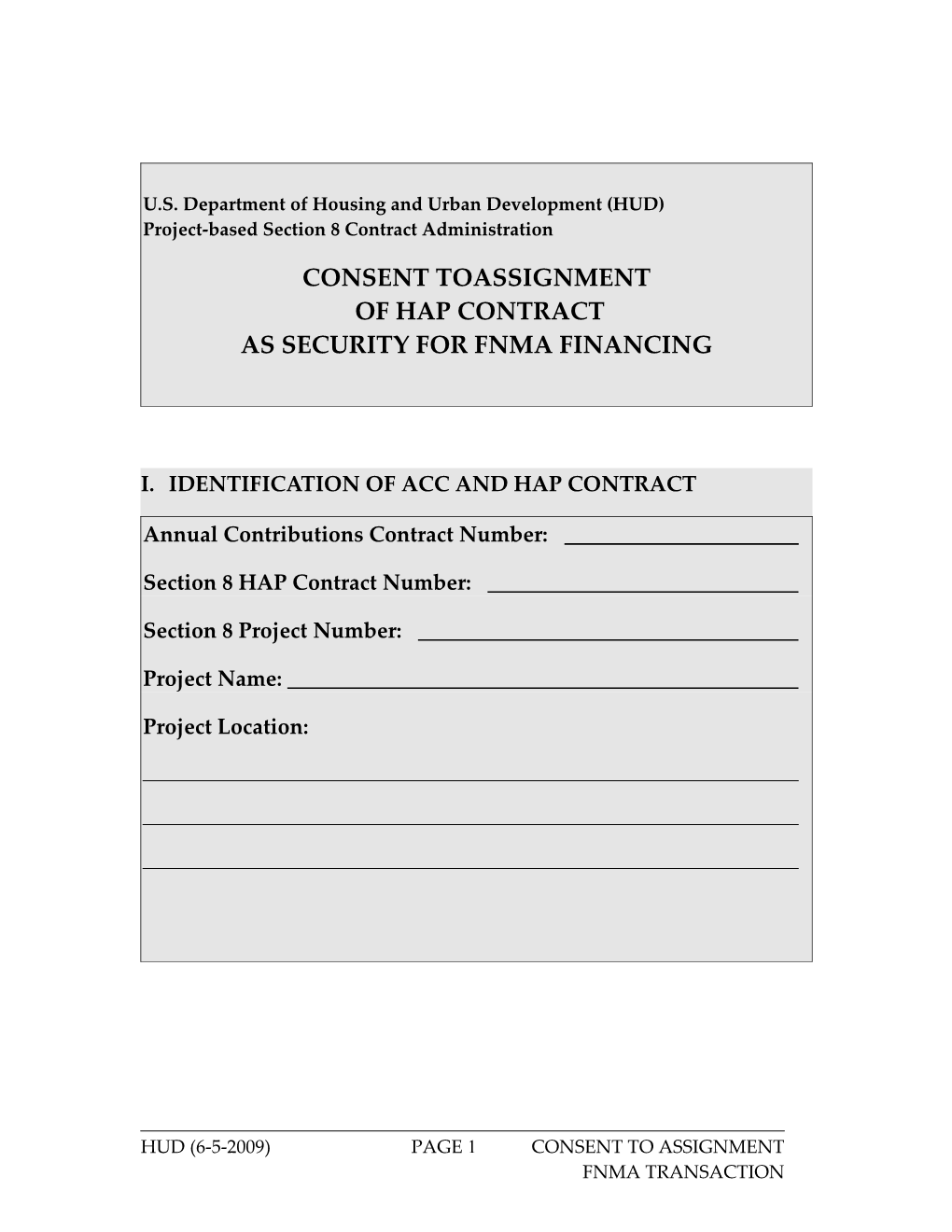 U.S. Department of Housing and Urban Development (HUD)
