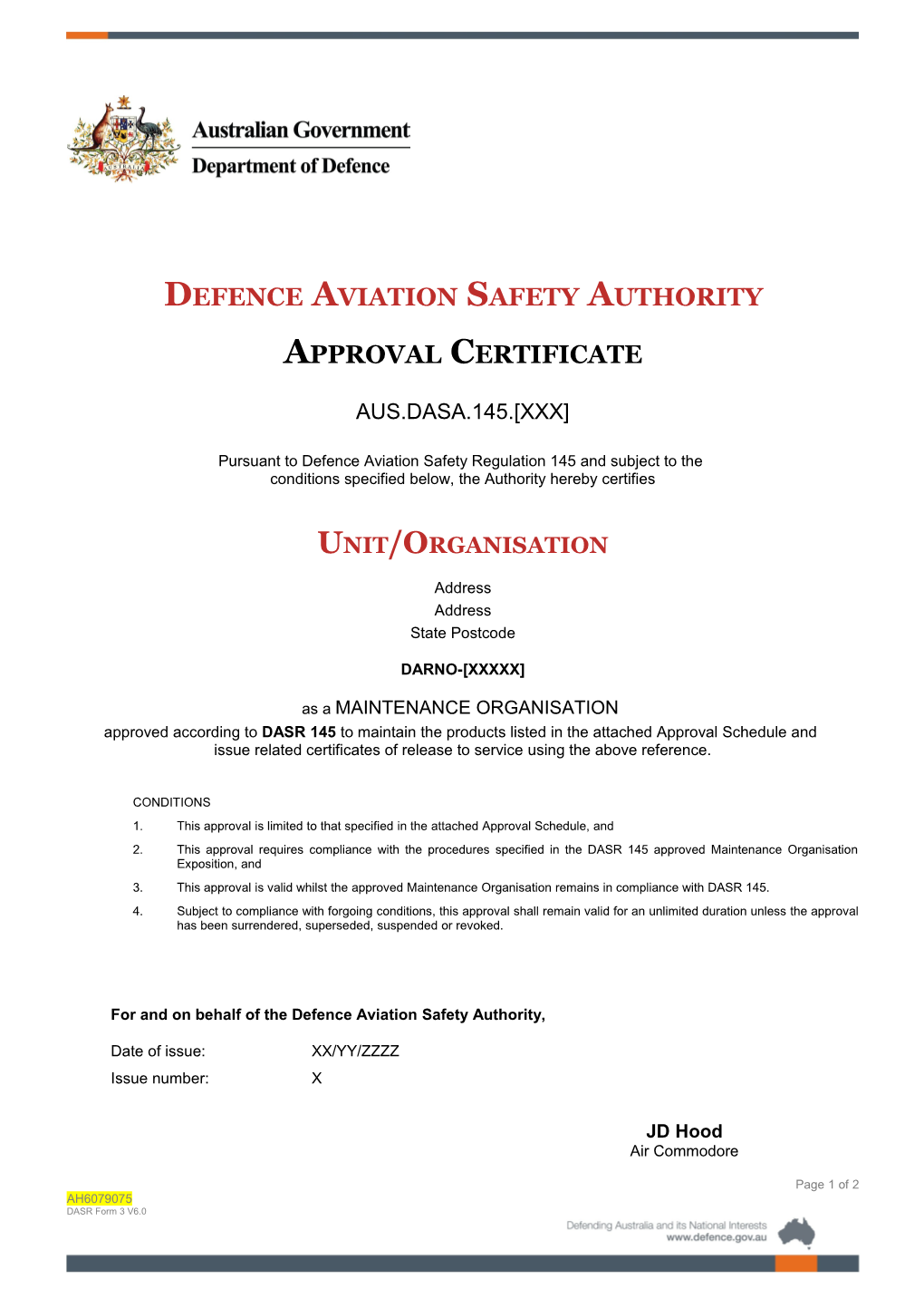 Defence Aviation Safety Authority