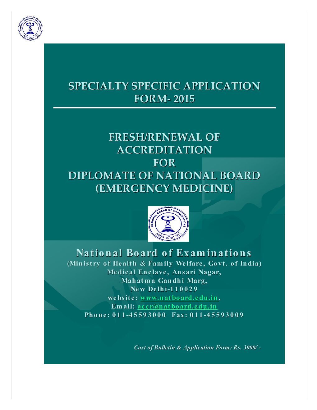 1.Guidelines for Drafting and Filing the Application Form for Accreditation