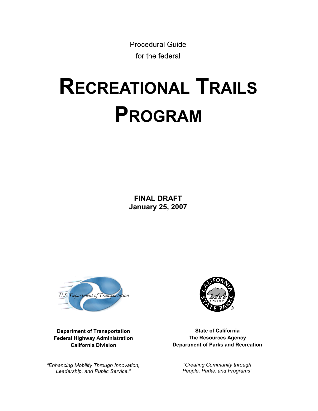 Recreational Trails