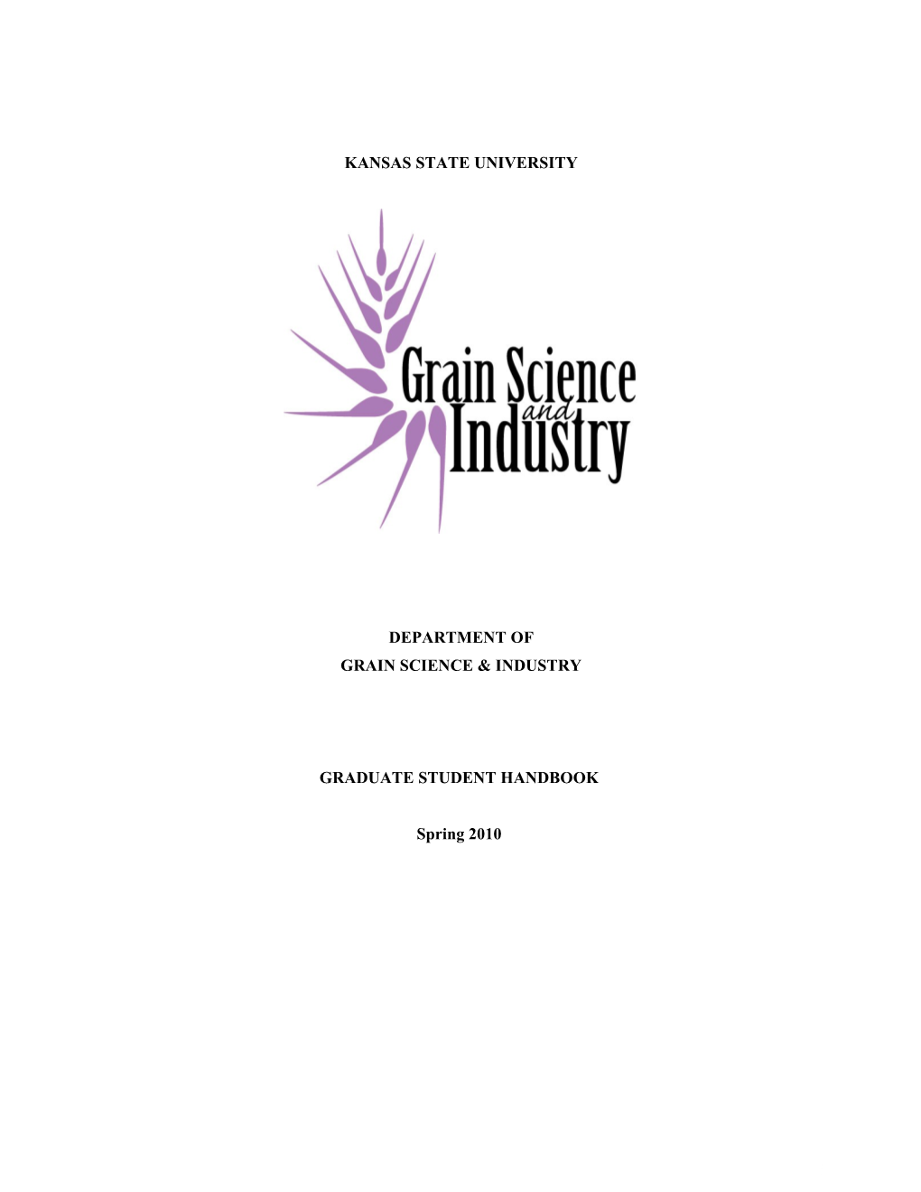 Grain Science & Industry