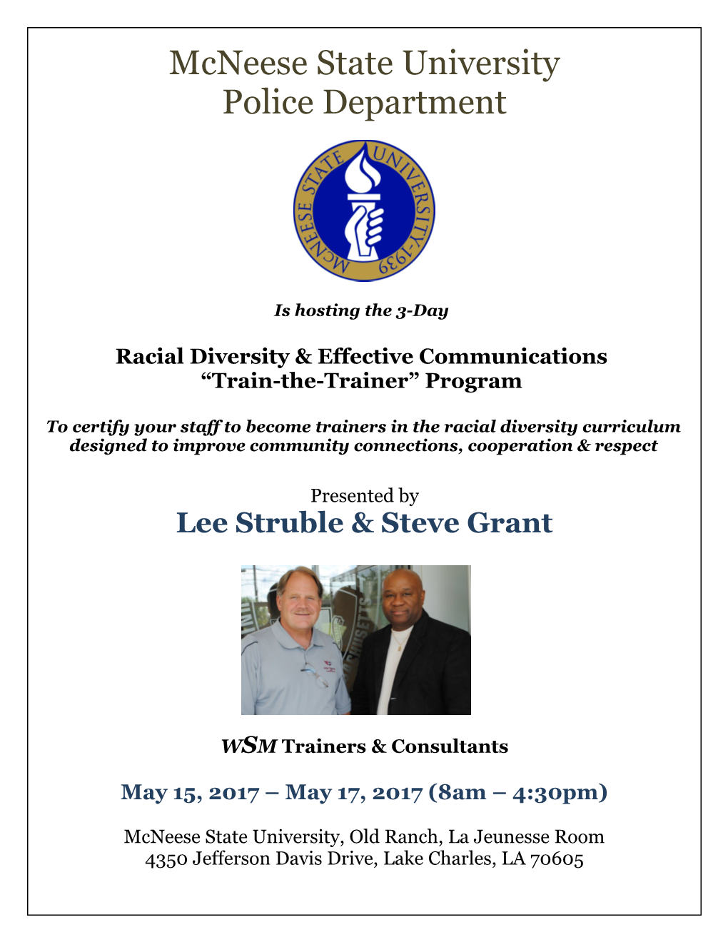 Racial Diversity & Effective Communications